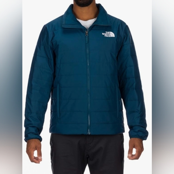 The North Face Men's Flare Insulated Jacket, Monterey Blue Size M MSRP $180 - Picture 1 of 8